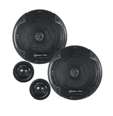 Bassface BLACKSPL5C.1 800w 5.25  Inch 13cm SQ Car Door Component Speaker Kit • £43.90