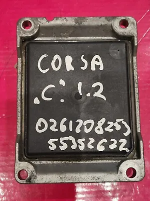 2005 Vauxhall Corsa C 1.2 16v Engine Ecu 0261208253 / 55352622 • £25