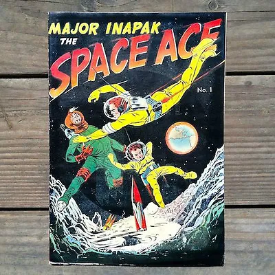 Vintage Original MAJOR INAPAK SPACE ACE Comic Book 1951 #1 Series NOS Unused • $15.96