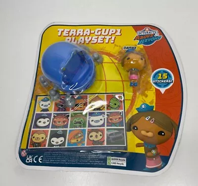 Octonauts Magazine Toy Terra Gup 1 & Dashi Figure - Sealed • £12.90