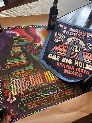 My Morning Jacket One Big Holiday 2024 Foil Poster And Camp Flag • $199.99