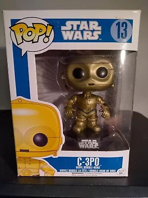 FUNKO Pop!: Star Wars - C3PO Vinyl Bobblehead #13 • $30