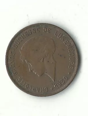 A High Grade 1930 Luxembourg 5 Centimes Coin-dec692 • $3.74