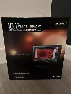 10.1 Inch LED Touch Monitor | HDMI & DVI Input | Lilliput FA1011-NP/C/T • £10.50