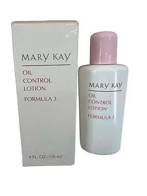 Mary Kay ~ Oil Control Lotion Formula 3 For Oily Sensitive Skin 4 Oz ~ New • $19.99