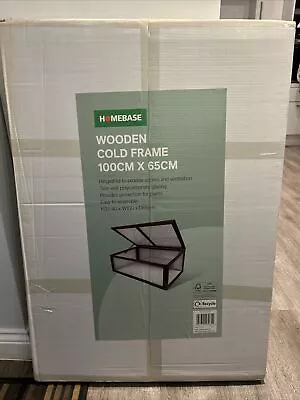 Wooden Cold Frame Twin Wall Polycarbonate Garden - New Boxed • £35