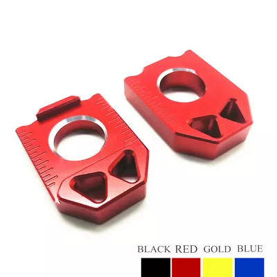 CNC Rear Chain Adjuster Axle Block For 2005-2021 SUZUKI DRZ400SM DRZ DR-Z 400SM • $15.29