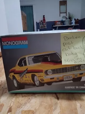 Monogram Rampage 69 Camaro Parts Kit • $10