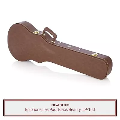Gator Cases Vintage Brown Case Fits Epiphone Les Paul Black Beauty LP-100 • $199.99