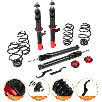 Coilovers For VW Jetta Golf GTI R MK6 Adj Height Shock Suspension Spring Kits • $224.99