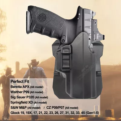 IPSC Holster Fit Springfield XD-S MOD.2 XDM XD MOD.2 Full Size Compact 5  45 ACP • $23.59