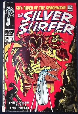 Silver Surfer #3! Marvel Comics! First Appearance Of Mephisto! VG 4.0! 1968 • $9.50