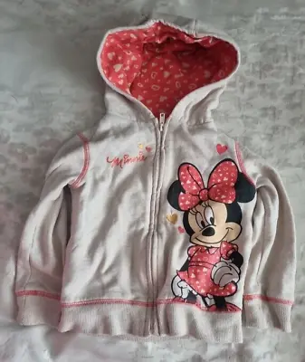 Disney Minnie Mouse Hoodie Age 2-3 Years • £3