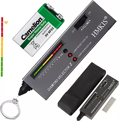 Diamond Tester Pen And 9V Battery KitHigh Accuracy Jewelry Diamond Tester • $19.99