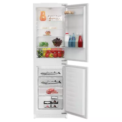 New Graded Zenith ZICSD455 Integrated 50/50 Fridge Freezer RRP £400- UK DEL-J1 • £225