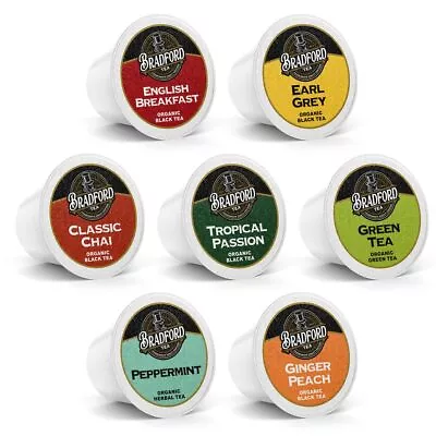 Bradford Tea - 96 Ct. Tea Variety Pack For Keurig Brewers Compatible With 2.... • $65.43