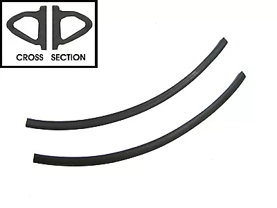 Vent Wing Post Seal (pair) Volkswagen Vw Bug Bus Type-3 Super Beetle  241837465 • $11.85