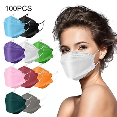 KF94 Face Mask Disposable Dust Mask 3D 4-Ply Adult Face Mask Korea Packaging • $11.99
