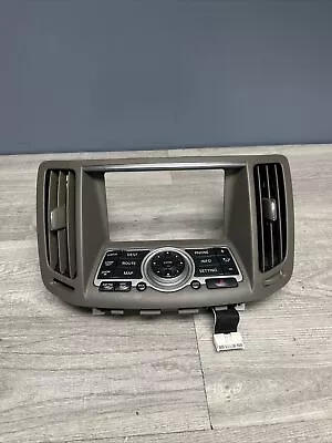 2009-2013 Infiniti G37 Radio Navigation Control Panel W/ Vent 28395-1UF1A OEM • $31