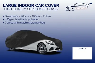 Large Black Indoor Car Cover Protector For Mercedes-Benz C-Class T-Model 2001-16 • $45.99