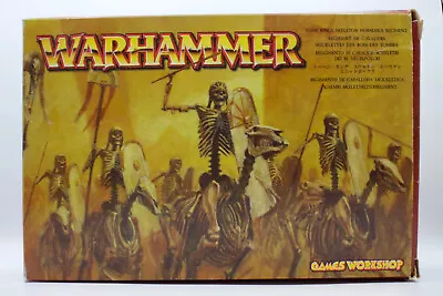 Warhammer Tomb Kings Skeleton Horseman Bits And Box Unpainted OOP 2002 • £9.99