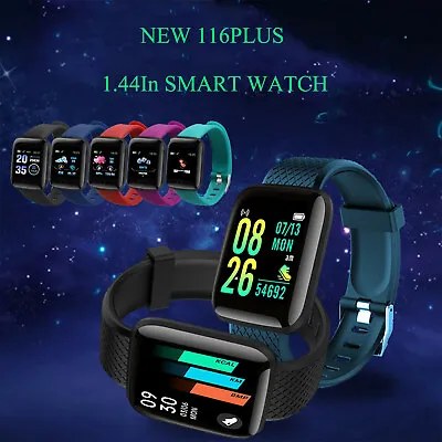 $20.60 • Buy D13/116plus1.44In Smart Watch Blood Pressure Monitor Waterproof Sports Watch AU