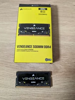 8GB (1x8GB) Corsair VENGEANCE SODIMM PC4-25600 (3200) Non-ECC Unbuffered DDR4 • £13.99