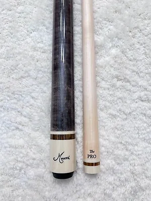 IN STOCK Meucci ANW-1 Pool Cue W/ The Pro Shaft FREE HARD CASE (Grey/White) • $378.25