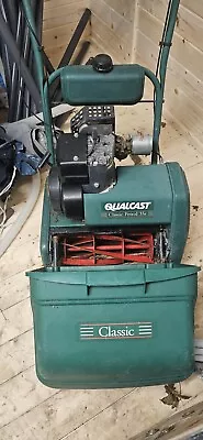 Qualcast 35s Self Propelled Petrol Cylinder Lawnmower  • £100