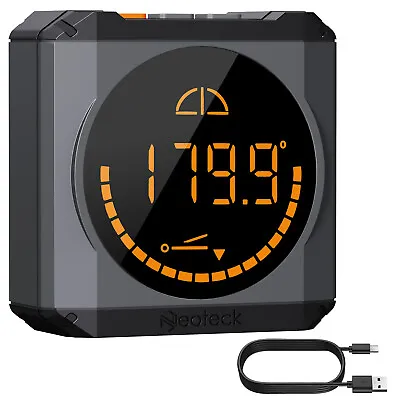 Neoteck 360° Magnetic Digital Protractor Angle Finder Gauge Inclinometer Level • £24.65