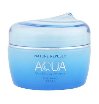 Nature Republic Super Aqua Max Fresh Watery Cream  80ml 2.7fl Oz • $7.40