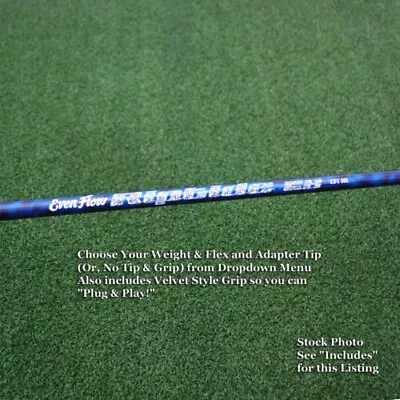 Project X Evenflow Riptide CB Driver/Fairway Shafts W/Installed Tip&Grip - NEW • $89.95