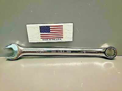 1/2  Wrench Highly Polished USA MADE  For Mechanic Craftsman Homeowner • $7.49