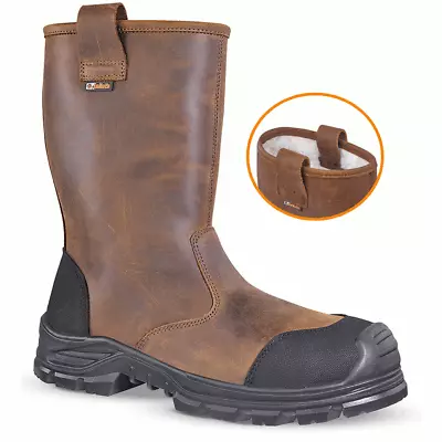 Jallatte Jalcypress SAS S3 CI SRC Water-Repellent Safety Work Rigger Boot • £65.99