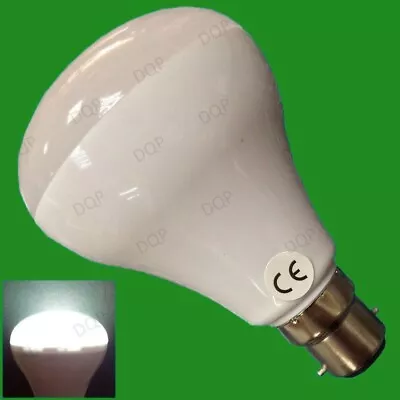 6W LED R80 Reflector 6500K Daylight White Spot Light Bulb BC B22 Lamp Globe • £5.49