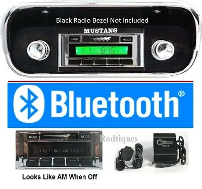 1969-1970 Ford Mustang Bluetooth Radio Hands Free 300 Watts 630 II-BT • $379