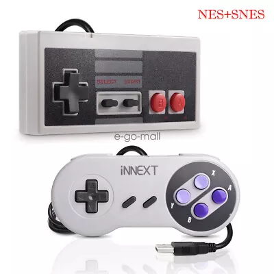 Wired USB SNES NES Joystick Raspberry Pi Gamepad Controller For Windows PC Mac • $11.99