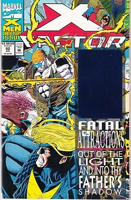 X-FACTOR  #92 1993 -WRAPAROUND-c  QUESADA-c/a  W/HAVOK HOLOGRAM-c 30TH ANV...NM- • $8.99