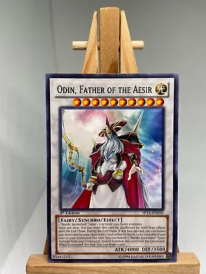 Odin Father Of The Aesir - 1st Edition SP14-EN050 - LP - YuGiOh • £0.99