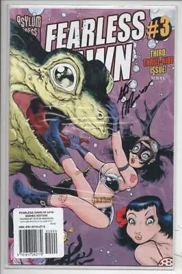 FEARLESS DAWN #3 NM Signed Steve Mannion 2009 Femme Fatale W/ COA • $39.99