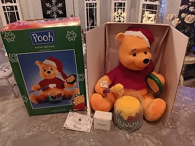 Vintage Telco Motionette Animated Christmas Winnie The Pooh-Brand New 1996 • $100