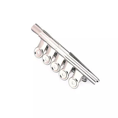 5Pcs New Stainless Steel C Curve Nail Pinching Clips Acrylic Nail Pincher Tool • $3.18