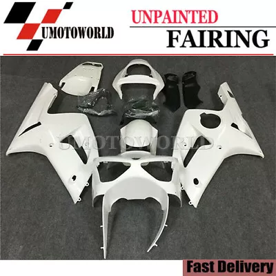 Unpainted ABS Fairing Kit Bodywork For Kawasaki Ninja ZX-6R ZX6R 636 2003 2004 • $231