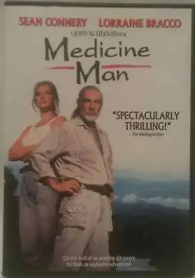 Medicine Man New DVD Sean Connery Lorraine Bracco José Wilker Rodolfo De Al • $5.75
