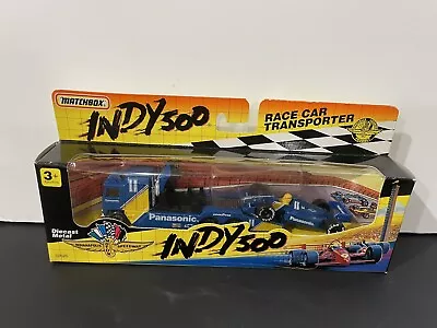 Vintage Matchbox Race Car Transporter Indy 500 Panasonic • $15