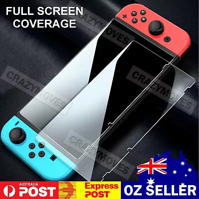 2x Nintendo Switch Tempered Glass Screen Protector For Nintendo Switch VIC • $4.56