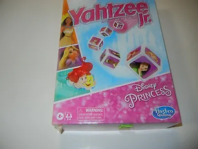 Yahtzee Jr. Disney Princess Pre-Owned  • $5.24