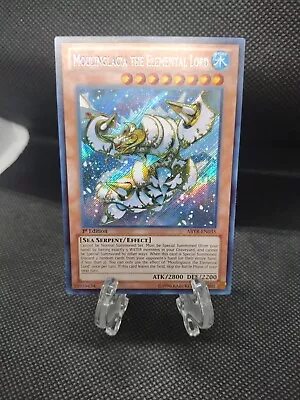 Moulinglacia The Elemental Lord ABYR-EN035 1st Edition Secret Rare Yugioh Card • $17.99