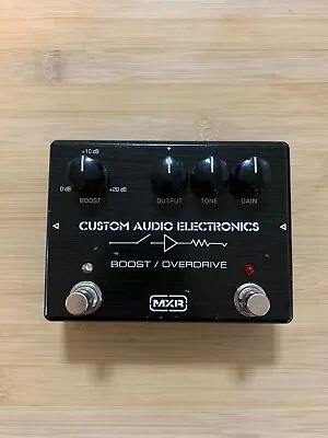 MXR MC402 Custom Audio Electronics Boost / Overdrive Guitar Pedal • $89.99