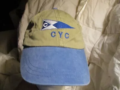 Canandaigua Yacht Club Cyc Sewn Strapback Baseball Hat Cap New York Lake • $8